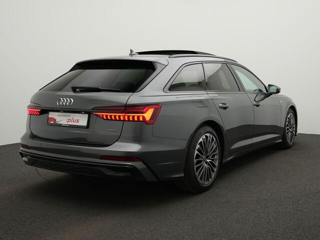 Audi A6 Avant 55 TFSI e 367 pk S-tronic quattro S edition Competition / S-Line | Panoramadak | Valcona leder | Uitgebreid lederpakket | Sportstoelen Plus | Soft-Close | Rondomzicht camera
