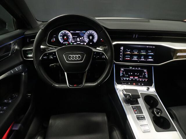 Audi A6 Avant 55 TFSI e quattro Competition [DIGITAL DASH, ADAPTIVE CRUISE CONTROL, CAMERA + TOP VIEUW, MEMORY SEATS, STOELMASSAGE, CLIMATE CONTROL, FLIPPERS, STOELVERWARMING V+A, TREKHAAK, ELEK... ACHTERKLEP, NAVIGATIE, NIEUWSTAAT]