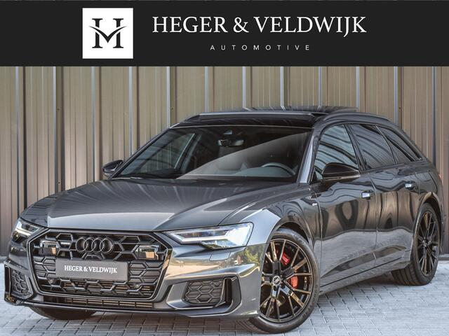 Audi A6 Avant 55 TFSI e quattro Pro Line S Competition | PANORAMADAK | S-STOELEN | ADAPTIEVE CRUISE CONTROL | ELEKTR. TREKHAAK | AMBIANCE SFEERVERLICHTING | ELEKTR. VERSTELBARE STOELEN MET GEHEUGEN | CARBON INLEG |