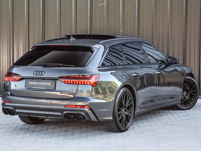 Audi A6 Avant 55 TFSI e quattro Pro Line S Competition | PANORAMADAK | S-STOELEN | ADAPTIEVE CRUISE CONTROL | ELEKTR. TREKHAAK | AMBIANCE SFEERVERLICHTING | ELEKTR. VERSTELBARE STOELEN MET GEHEUGEN | CARBON INLEG |