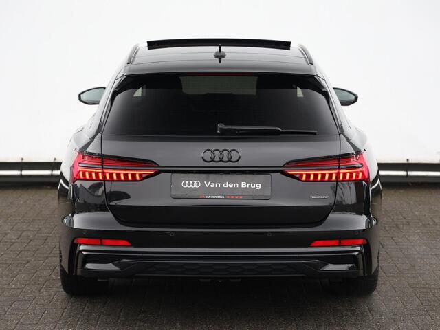 Audi A6 Avant 50 TFSI e quattro S edition RIJDT BIJ KLANT | 299pk | Pano | B&O | HUD | 360° camera | Adaptive onderstel | Trekhaak | Keyless | Dodehoekdetectie | Adaptive Cruise | Elek. stoelen | Geh. bestuurderstoel | 20" Velgen