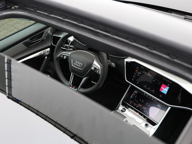 Audi A6 Avant 50 TFSI e quattro S edition RIJDT BIJ KLANT | 299pk | Pano | B&O | HUD | 360° camera | Adaptive onderstel | Trekhaak | Keyless | Dodehoekdetectie | Adaptive Cruise | Elek. stoelen | Geh. bestuurderstoel | 20" Velgen