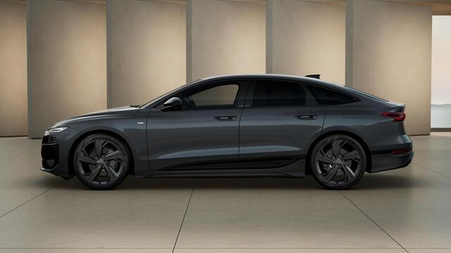 Audi A6 Sportback e-tron S edition performance 100 kWh adaptive luchtvering, omgevingscamera's, adaptive cruise control, leder interieur, winterpakket, privacy glass