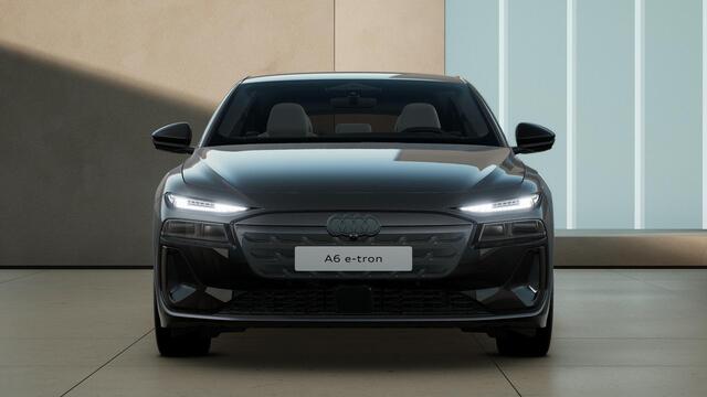 Audi A6 Sportback e-tron S edition 83 kWh adaptive luchtvering, adaptive cruisecontrol, oled achterlichten, omgevingscamera's, privacy glass, LM velgen 21", winterpakket
