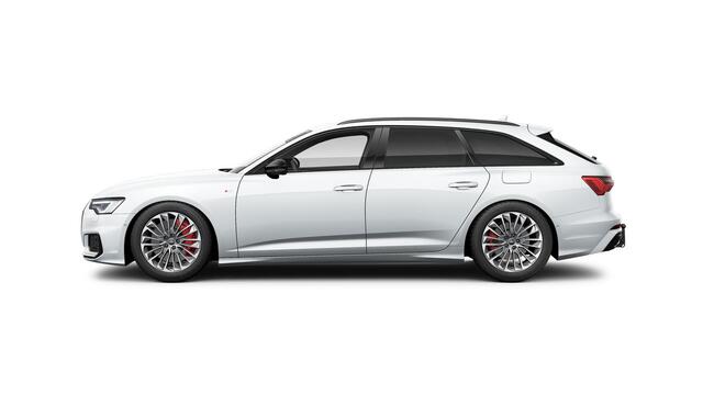 Audi A6 Avant 55 TFSI e quattro Competition Trekhaak - Privacy glas - Sportstoelen - Stoelverwarming vóór - Ambienteverlichting - Achteruitrijcamera - Adaptive cruise control - Assistentiepakket Tour - Verkeersbordherkenning -