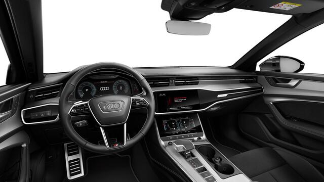 Audi A6 Avant 55 TFSI e quattro Competition Trekhaak - Privacy glas - Sportstoelen - Stoelverwarming vóór - Ambienteverlichting - Achteruitrijcamera - Adaptive cruise control - Assistentiepakket Tour - Verkeersbordherkenning -