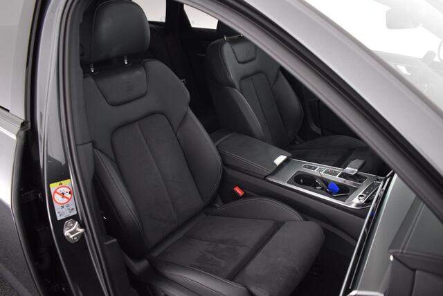 Audi A6 Avant 50 TFSI e 299pk quattro 2x S-Line Black Edition 360Camera Stoelverwarming Virtual Cockpit Navigatie Panoramadak