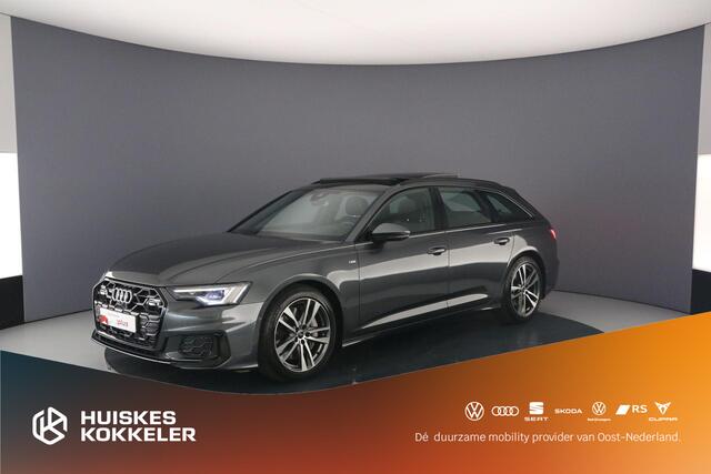 Audi A6 Avant 50 TFSI e quattro S edition | Pano | Tour/City | Stuuverw. | Matrix-led | Adapt. Cruise | 360Cam | Elektr. voorstoelen | Optiek Zwart | S Line