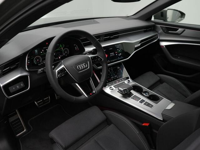 Audi A6 Avant S edition 50 TFSI e 299 pk S-tronic quattro | Panoramadak | Trekhaak | Stoelverwarming | Standkachel | Side Assist | Adaptive Cruise | 20 inch
