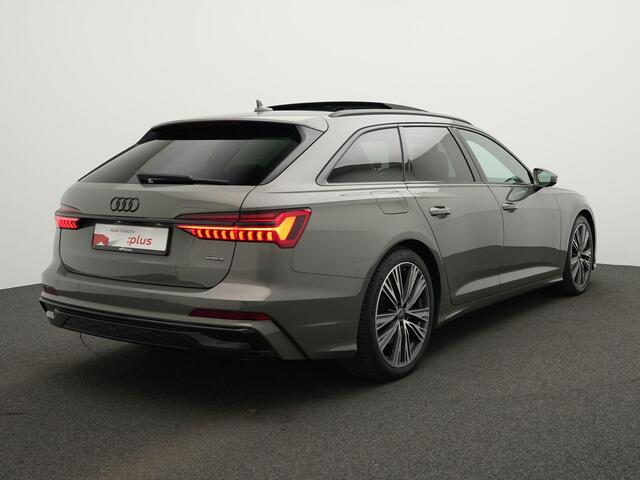 Audi A6 Avant S edition 50 TFSI e 299 pk S-tronic quattro | Panoramadak | Trekhaak | Stoelverwarming | Standkachel | Side Assist | Adaptive Cruise | 20 inch