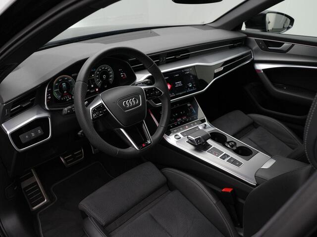 Audi A6 Avant 50 TFSI e 299 pk S-tronic quattro S edition Competition | Panoramadak | Trekhaak | Geheugenstoel | Leder/alcantara | Achteruitrijcamera