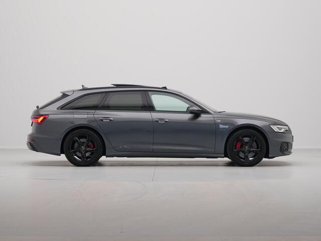 Audi A6 Avant 55 TFSI e quattro S edition Competition Panorama Navigatie Trekhaak Acc Memory Camera B&O 80