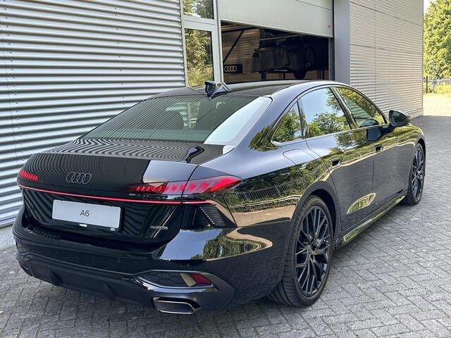 Audi A6 Limousine Pro Line 2.0 TFSI e 220 kW / 299 PK Limousine 7 ve | NIEUW MODEL | Achteras Besturing | Memory Seats | Sfeerverlichting | S-Line | Zwart Leder |