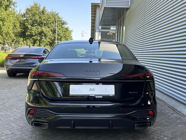 Audi A6 Limousine Pro Line 2.0 TFSI e 220 kW / 299 PK Limousine 7 ve | NIEUW MODEL | Achteras Besturing | Memory Seats | Sfeerverlichting | S-Line | Zwart Leder |