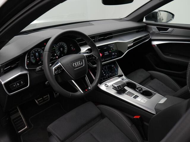 Audi A6 Avant 50 TFSI e S-tronic quattro PHEV S edition / S-Line | Panoramadak | Trekhaak | Rondomzicht camera | Geheugenstoel | HD Matrix LED | Head-up display | Bang & Olufsen sound