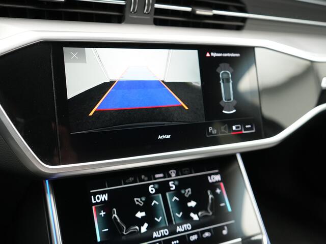 Audi A6 Avant 50 TFSI e Quattro S Line Plug In Hybrid 299pk Dealer O.H PHEV | Trekhaak af Fabriek | Adaptive Cruise | Head Up | Matrix LED | Camera | Sfeerverlichting | 19"L.M | Apple Carplay | Sportstoelen Verwarmd |