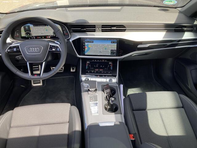 Audi A6 Avant 50 TFSIe 220kW/299PK quattro S Line · Panoramadak · Trekhaak · 21"LM · Garantie tot oktober 2022 of 100000km.