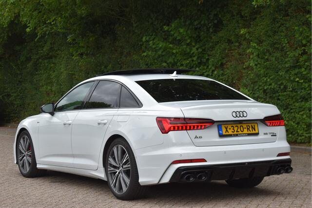 Audi A6 Limousine 55 TFSI e quattro Competition 3x S-Line 340 PK | Camera | HUD | Carplay | B&O | Standkachel | Virtual cockpit | Pano.dak | Zeer netjes