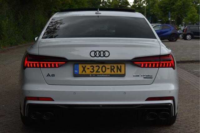 Audi A6 Limousine 55 TFSI e quattro Competition 3x S-Line 340 PK | Camera | HUD | Carplay | B&O | Standkachel | Virtual cockpit | Pano.dak | Zeer netjes