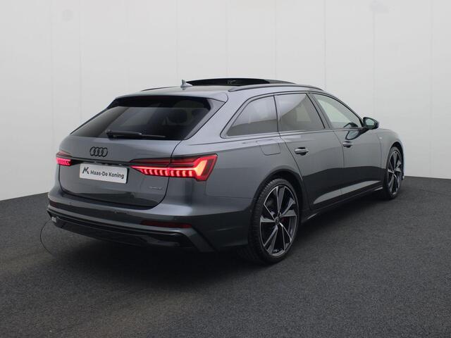 Audi A6 Avant 55 TFSIe 270kW/367PK quattro S Line · Panoramadak · Leder · 360°Camera + Parkeersensoren · Trekhaak · Garantie tot september 2029 of 100000km.