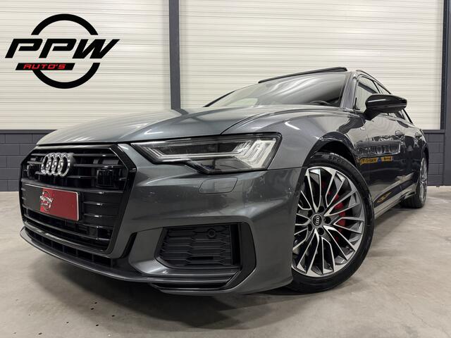 Audi A6 Avant 55 TFSI e quattro 367PK Competition S-Line PANO/TREKHAAK/B&O/HEAD-UP/BLACK-OPTIC/ACC/CAMERA/KEYLESS/STANDKACHEL/VIRTUAL/MATRIX/SFEER/19"/DAYTONAGRAU/NET OH BEURT GEHAD BIJ AUDI DEALER/ACTIERADIUS ELECTR. 60KM!!