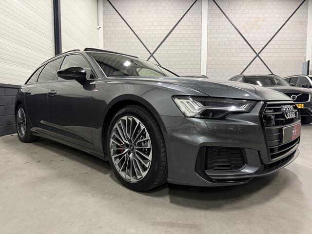 Audi A6 Avant 55 TFSI e quattro 367PK Competition S-Line PANO/TREKHAAK/B&O/HEAD-UP/BLACK-OPTIC/ACC/CAMERA/KEYLESS/STANDKACHEL/VIRTUAL/MATRIX/SFEER/19"/DAYTONAGRAU/NET OH BEURT GEHAD BIJ AUDI DEALER/ACTIERADIUS ELECTR. 60KM!!