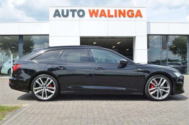 Audi A6 Avant 55 TFSI 6 Cil luchtvering quattro Sport 3x S line Pano | 21'' LMV | Trekhaak | Valcona Leer | Matrix led | a.Camera | Memory stoel | Head-up