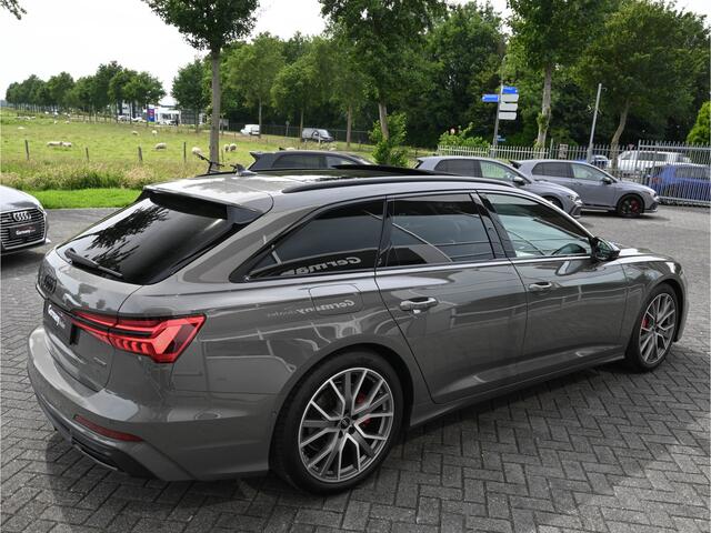 Audi A6 Avant 55TFSI E 367pk Quattro Competition Pano Matrix-LED 360-cam stuur+stoelen verwarmd VOL!