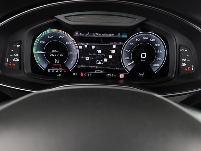 Audi A6 Limousine 50 TFSI e quattro S edition Audi A6 50 TFSI e quattro Business edition 300 pk Automaat (S-Tronic) | Panoramadak | Navigatie | Head-up display | Rondomzicht camera |