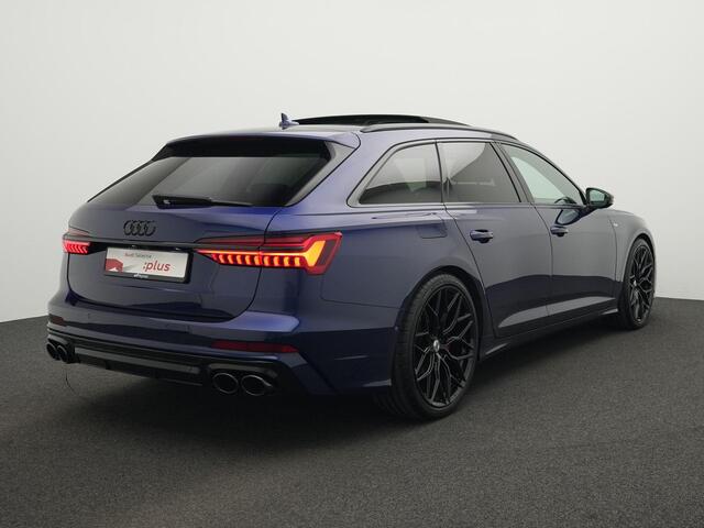 Audi A6 Avant 55 TFSI e 367 pk S-tronic quattro Competition | Panoramadak | Matrix LED | Alcantara/Leder S-line bekleding | Standkachel | Remklauwen rood | Optiekpakket zwart | 21 inch VossenWheels
