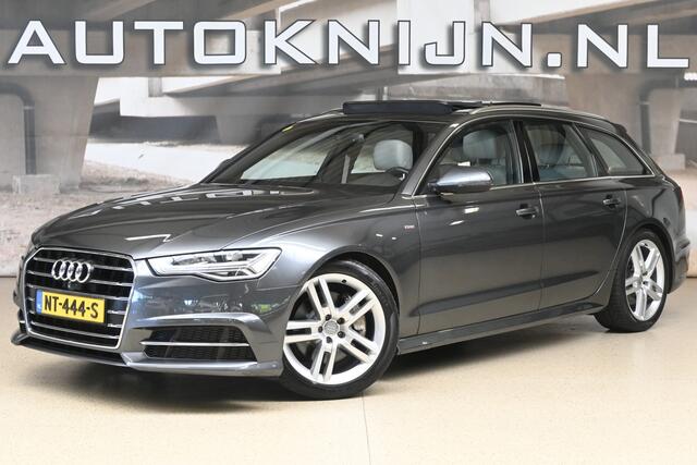 Audi A6 Avant 3.0 TDI 218pk S-line Edition | NL-auto | Panoramadak | 360° camera | Trekhaak | 100% (Dealer) onderhouden label