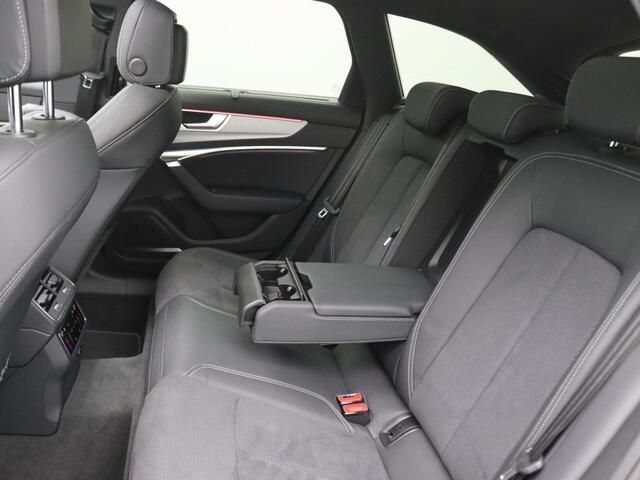 Audi A6 Avant 55 TFSI e quattro S edition Competition Panoramadak, 360 gr. camera, elek. stoelen, head-up display, keyless, stoelverwarming voor & achter, B&O, trekhaak, alarm, 21'' lichtmetaal, adaptive cruise control, side assist, virtual pedal