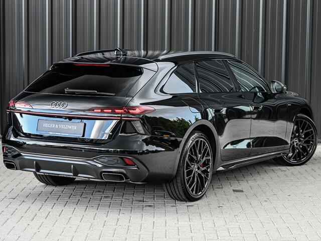 Audi A6 Avant 2.0 E-HYBRID QUATTRO S EDITION COMPETITION 270KW | S-SEATS | AMBIANCE VERLICHTING | LED-MATRIX | ADAPTIVE CRUISE | PANORAMADAK | LUCHTVERING | HEAD-UP | VIERWIELBESTURING | MASSAGE | 360 CAMERA | ALCANTARA | EL. TREKHAAK