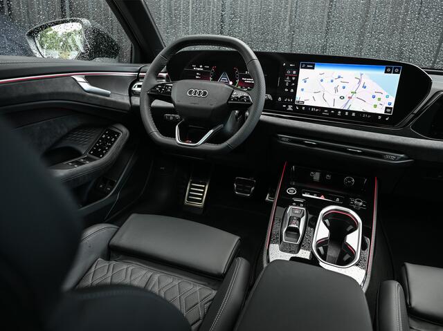 Audi A6 Avant 2.0 E-HYBRID QUATTRO S EDITION COMPETITION 270KW | S-SEATS | AMBIANCE VERLICHTING | LED-MATRIX | ADAPTIVE CRUISE | PANORAMADAK | LUCHTVERING | HEAD-UP | VIERWIELBESTURING | MASSAGE | 360 CAMERA | ALCANTARA | EL. TREKHAAK