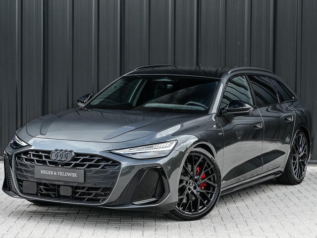 Audi A6 Avant 2.0 e-HYBRID QUATTRO S EDITION 299PK | S-SEATS | LUCHTVERING | PANORAMADAK | 360 CAMERA | EDITION ONE | B&O SOUND | HEAD-UP | 4-WHEEL STEERING | 4-ZONE CLIMATE | TECH PACK PLUS | AMBIANCE INTERIEUR | TREKHAAK | MEMORY SEATS | MMI PASSAGIERS DISPLAY 