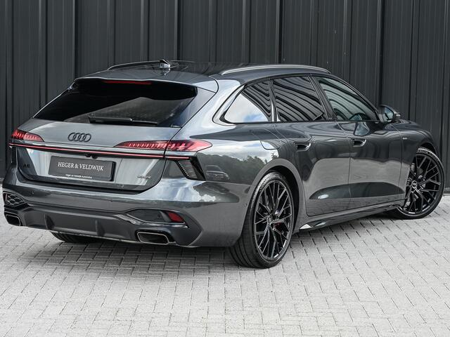 Audi A6 Avant 2.0 e-HYBRID QUATTRO S EDITION 299PK | S-SEATS | LUCHTVERING | PANORAMADAK | 360 CAMERA | EDITION ONE | B&O SOUND | HEAD-UP | 4-WHEEL STEERING | 4-ZONE CLIMATE | TECH PACK PLUS | AMBIANCE INTERIEUR | TREKHAAK | MEMORY SEATS | MMI PASSAGIERS DISPLAY 