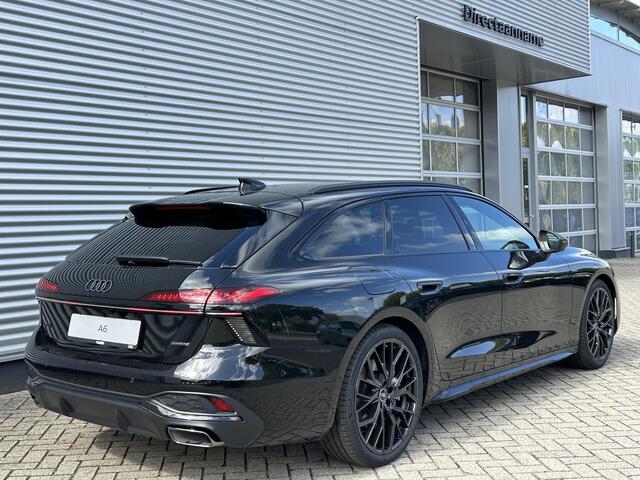 Audi A6 Avant S edition 2.0 TFSI e 220 kW / 299 PK Avant 7 versn | Trekhaak | Panoramadak | Achterasbesturing | Sfeerverlichting | Adaptieve Cruise Control | Sportstoelen | Memory Seats | Keyless Entry |