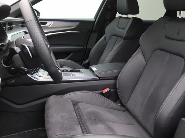 Audi A6 Avant 55 TFSI e quattro S edition Competition 367PK Trekhaak, Panoramadak, Adaptive Cruise Control, HD Matrix Led, Adaptief onderstel, Verw. stoelen voor + achter, Verw. voorruit, Head-up display, Elek. achterklep, Keyless, Audi Sound, Area View, Servorsl