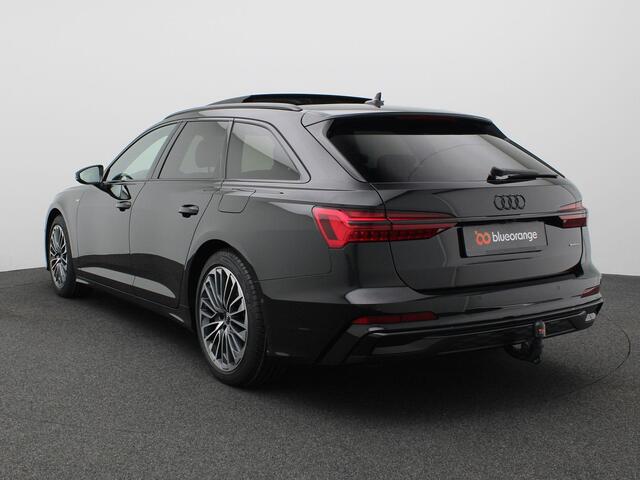 Audi A6 Avant 55 TFSI e quattro S edition Competition 367PK Trekhaak, Panoramadak, Adaptive Cruise Control, HD Matrix Led, Adaptief onderstel, Verw. stoelen voor + achter, Verw. voorruit, Head-up display, Elek. achterklep, Keyless, Audi Sound, Area View, Servorsl