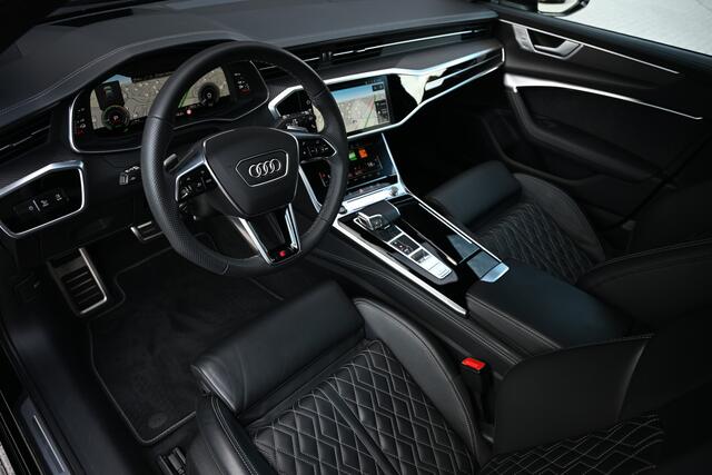Audi A6 Avant 55 TFSI e QUATTRO PRO LINE S COMPETITION | S-SEATS | CARBON INLEG | ADAPTIVE CRUISE | 360 CAMERA | LED-MATRIX | HEAD-UP DISPLAY | SOFT-CLOSE | PANORAMADAK | SOFT-CLOSE | TREKHAAK | 360 CAMERA | AMBIANCE INTERIEUR | BANG&OLUFSEN
