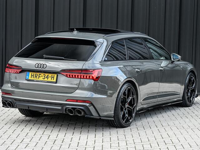 Audi A6 Avant 55 TFSI e QUATTRO S EDITION COMPETITION | S-SEATS | PANORAMADAK | B&O SOUND | BLACK OPTIC PLUS | STANDKACHEL | HEAD-UP DISPLAY | ASSISTENT PACK PLUS | HD MATRIX LED | AMBIENTE SFEER | COMFORT PACK | 360 CAMERA | SOFT-CLOSE | TREKHAAK |