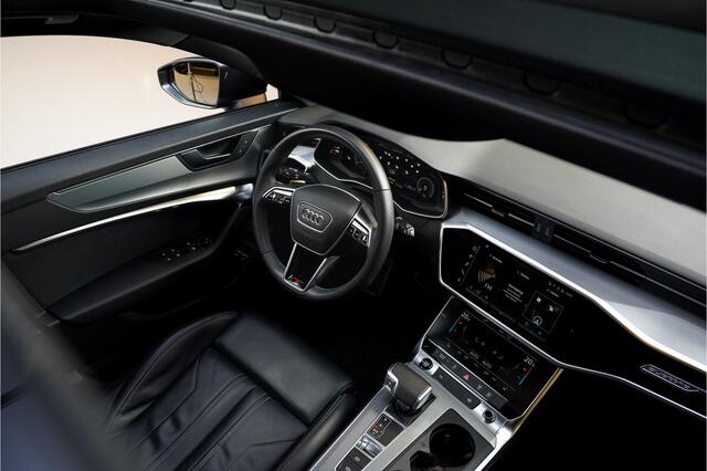 Audi A6 Avant 50TFSIe/ 299pk Quattro S-Line Blackstyle|2022|Panoramadak|Leer|Trekhaak|21"Blackstyle|B&O|LED|ACC|el.achterklep|Carplay