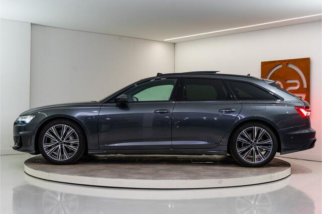 Audi A6 Avant 50 TFSI e Quattro 3x S-Line 299PK | Pano | Trekhaak | Matrix | Stoelverw. | Fabrieksgarantie