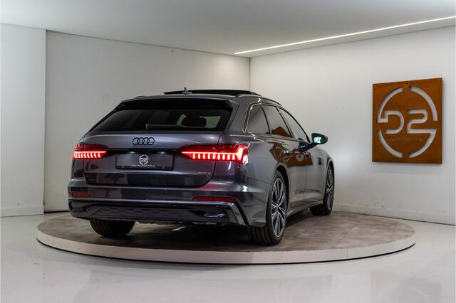 Audi A6 Avant 50 TFSI e Quattro 3x S-Line 299PK | Pano | Trekhaak | Matrix | Stoelverw. | Fabrieksgarantie