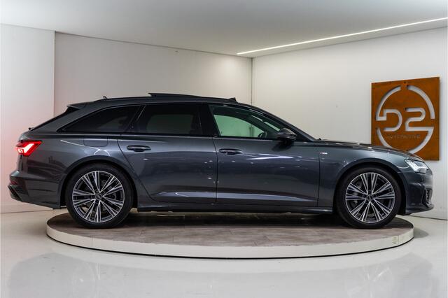 Audi A6 Avant 50 TFSI e Quattro 3x S-Line 299PK | Pano | Trekhaak | Matrix | Stoelverw. | Fabrieksgarantie