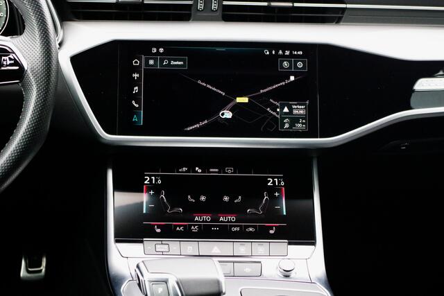 Audi A6 Limousine 55 TFSI e 367 PK Quattro S-Line Competion Pro Line, 360 Camera, Adap. Cruise Control, Stuurverwarming, Carplay