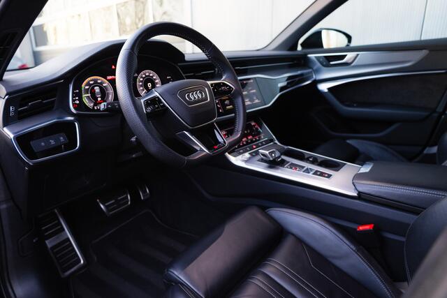 Audi A6 Limousine 55 TFSI e Quattro Competition S-Line / HD-Matrix/ Keyless/ Adapt.Cruise/ Camera/ Stoel.Verw/ Sport. Stoel/ Black-Optiek/ 21'' LMV