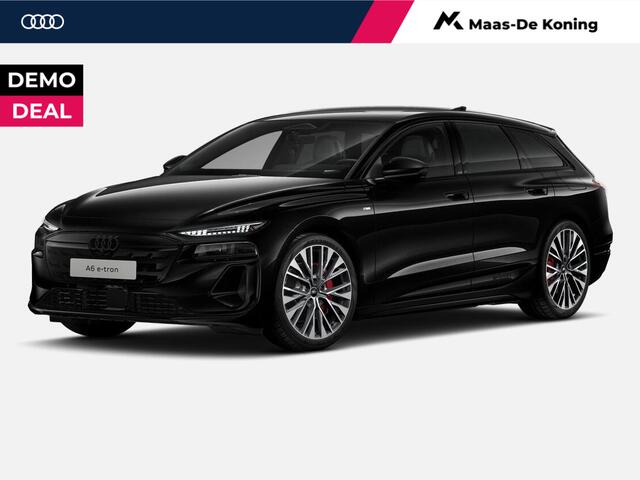 Audi A6 Avant e-tron S edition e-tron 100kWh 367 PK · Tech pro · Panorama-glasdak · Sportstoel plus leder zwart · Stoelmassage + ventilatie