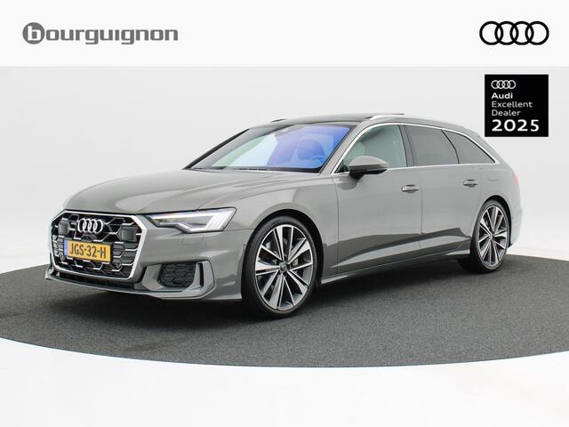 Audi A6 Avant 50 TFSi e 299 Pk Automaat quattro S edition | B&O Audio | 360° Camera | Panoramadak | Trekhaak | Stoel Verwarming | Full-LED | Carplay | 21 Inch | 16.915 Km