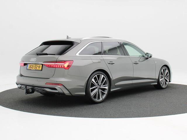 Audi A6 Avant 50 TFSi e 299 Pk Automaat quattro S edition | B&O Audio | 360° Camera | Panoramadak | Trekhaak | Stoel Verwarming | Full-LED | Carplay | 21 Inch | 16.915 Km